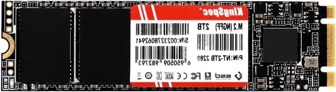 Interne SSD M.2 - SATA SSD Opslagdrive - Snellere Computer - 3D NAND Flash - 2TB - Zwart