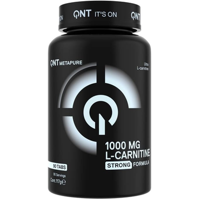 QNT Maxi L-Carnitine 1000 mg (90 Tabs) Unflavored - Dieet & Gewichtsbeheersing - L-Carnitine