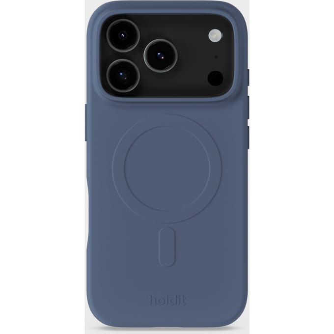 Holdit Soft MagSafe Case voor de Apple iPhone 17 Pro - Pacific Blue
