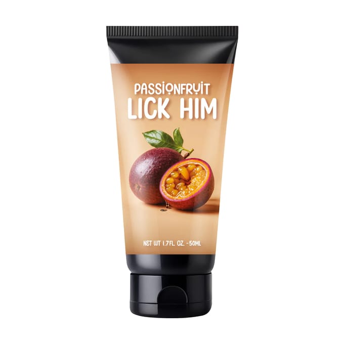 Eetbare Body Creme met Passie Fruit Smaak - 50 ml