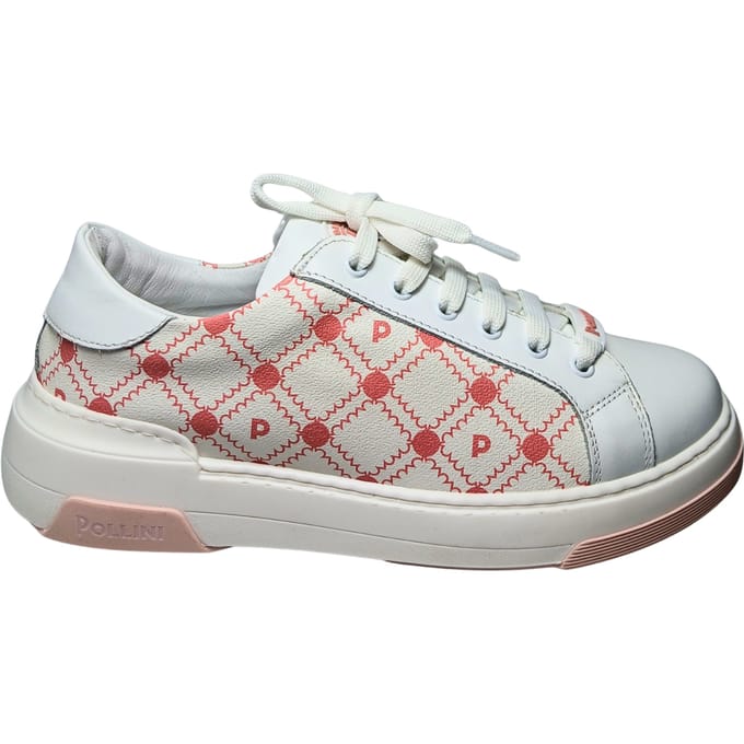 sa15054G9evte10B Pollini Wit leer voor vrouwen