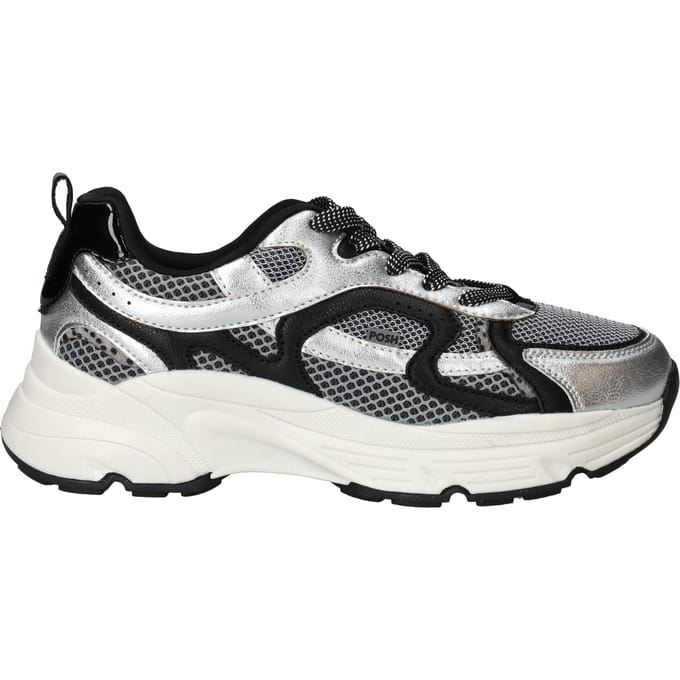 POSH by Poelman Sneakers - Dames - Zilver - Maat:40
