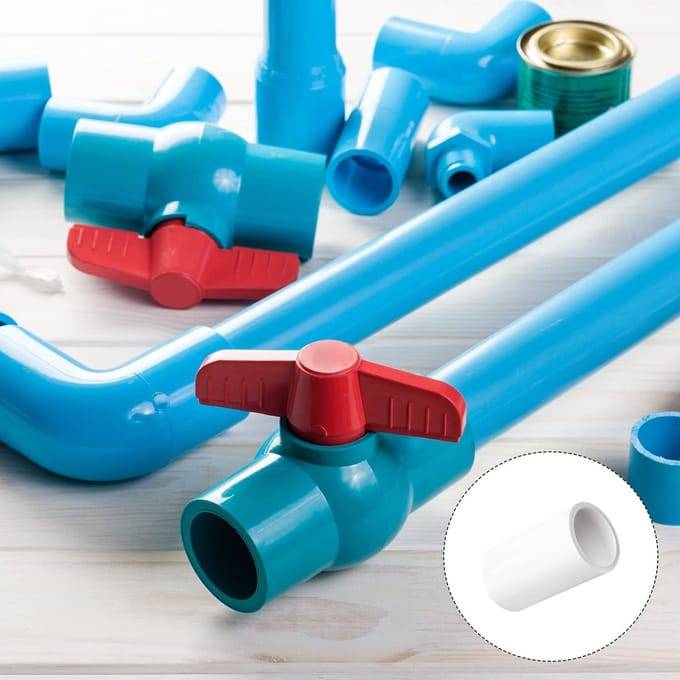 Dailygoods - 4 Stuks PVC Slangaansluitingen voor Diverse Toepassingen