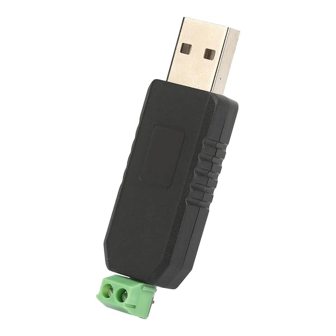 2 stuks USB naar RS485 converter adaptermodule voor Win8Win7LinuxXPVista black