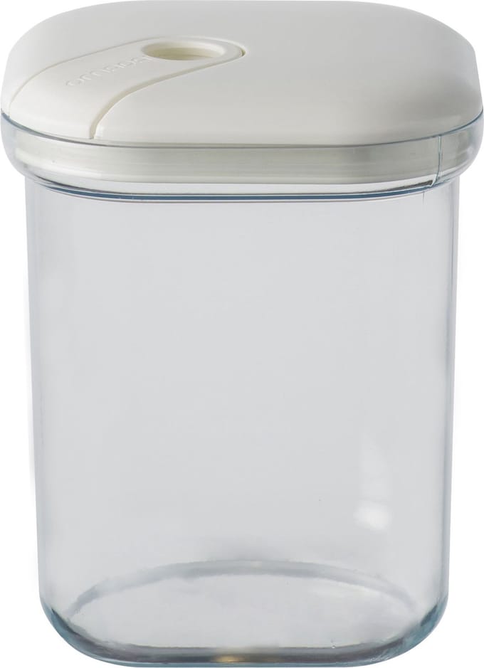 Omada - Pull Box Voorraadpot 1 liter - Polypropyleen - Beige -