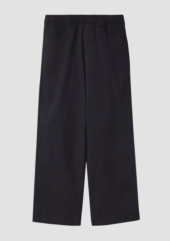 s.Oliver - male - Baggy pull-on / Relaxed Fit / Halfhoog / Wijde pijpen
