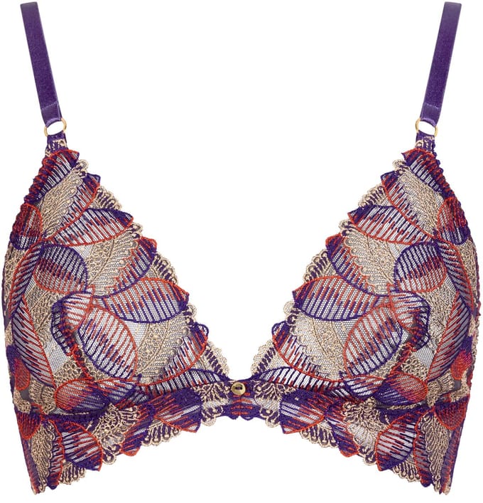 Aubade Life celebration triangle bra Paars M