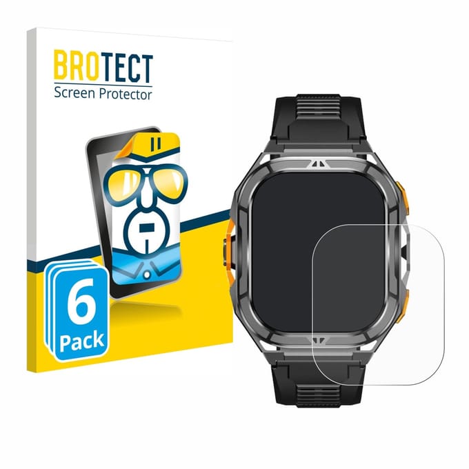 BROTECT - Screenprotector voor Stahlgear Thor 3.0 - Folie Beschermfolie transparant 6 Stuks