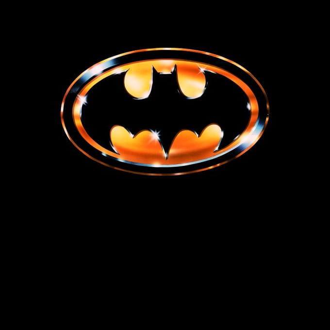 BATMAN Bat Logo Unisex T-Shirt - Black - S - Zwart