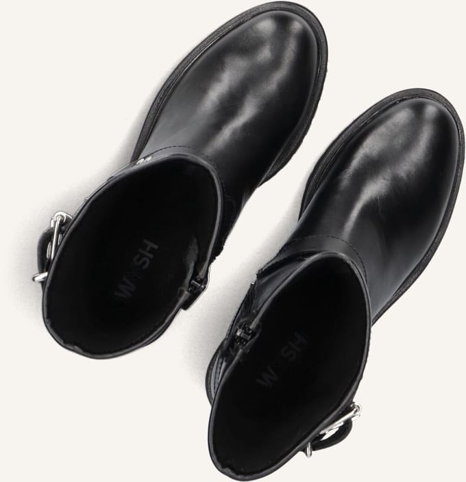 Wysh Kim Boots Meisjes - Zwart - Maat 33