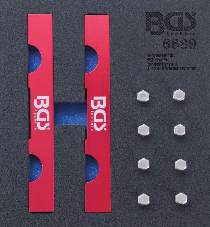 BGS Motorafstelset voor Mercedes-Benz M642