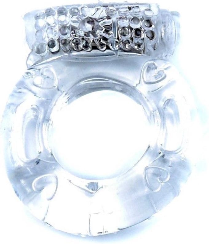 Penis Ring - CockRing - Met Vibratie - Clear