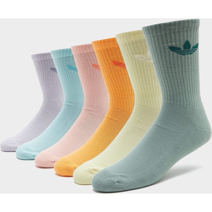 Adidas Crew 6 Pack Sokken Unisex - Paars - Maat 43-45