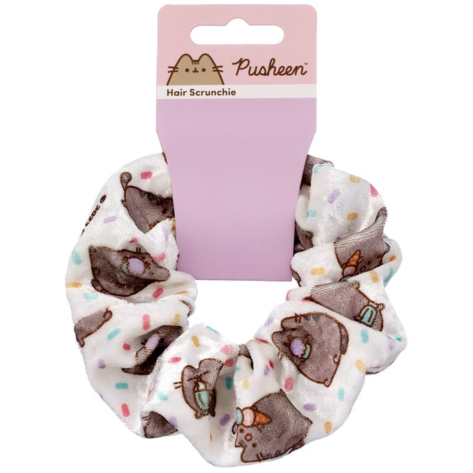The Carat Shop – Pusheen IJsjes ‑ Scrunchie - Haarelastiek - Wit
