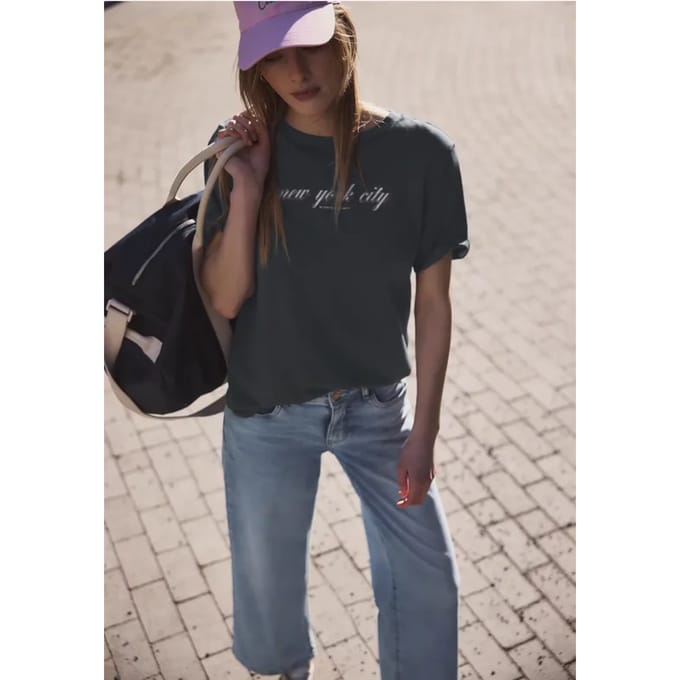 Shirt met tekst
