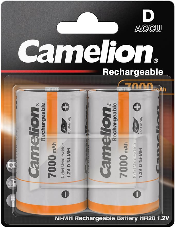 Camelion – D – 2 stuks