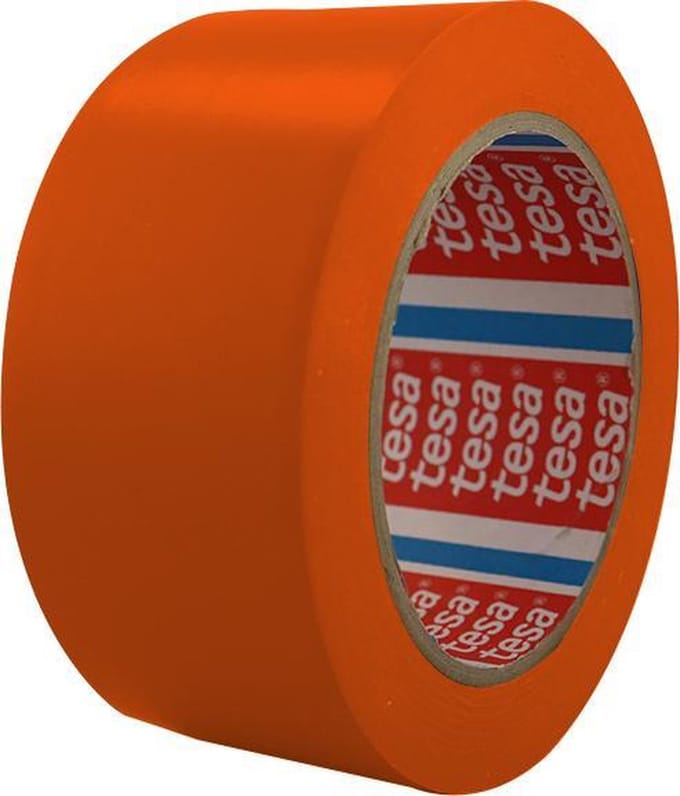 Vloermarkeringstape 5cm (Oranje)