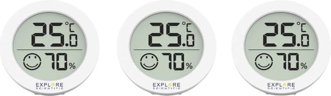 Explore Scientific WSH0008 Thermo- en hygrometer Wit