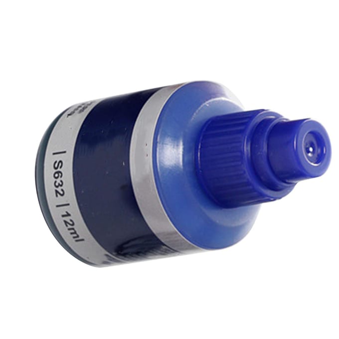 Markerinkt Waterdicht Lichtbestendig Snel navulbaar Oliemarker Navulinkt met druppeldispenser blauw