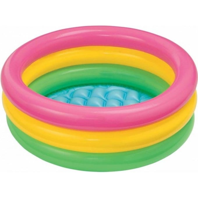 Intex Sunset Glow Baby Opblaaszwembad - Ø 61 x 22 cm