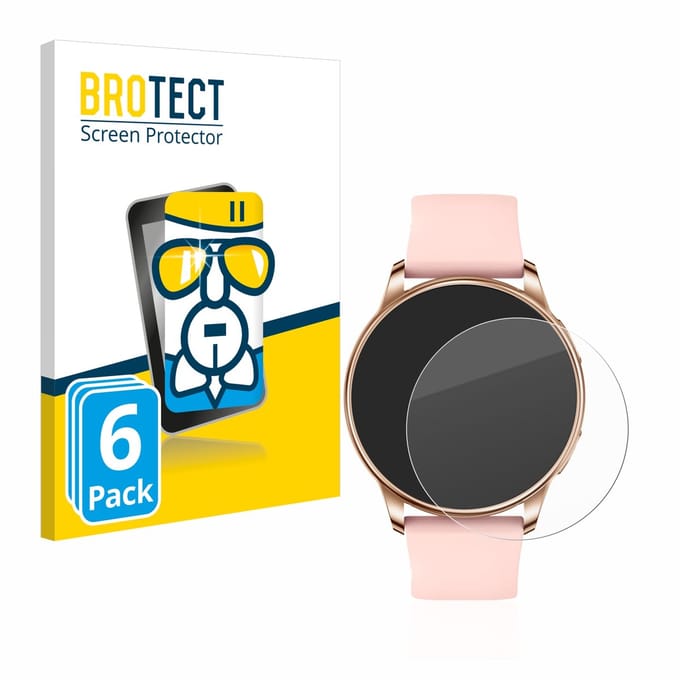 Screenprotector 6 Stuks voor Levowatch F2 Beschermglas transparant