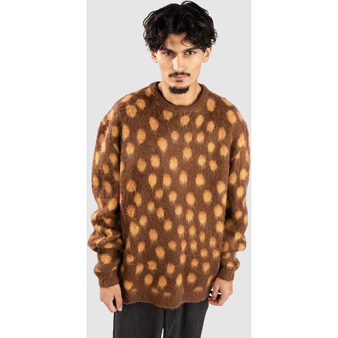 Santa Cruz Jaguar Knit Crew Gebreide Trui bruin