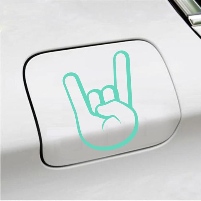 Bumpersticker - Rock N Roll - 12 X 9 - Mint
