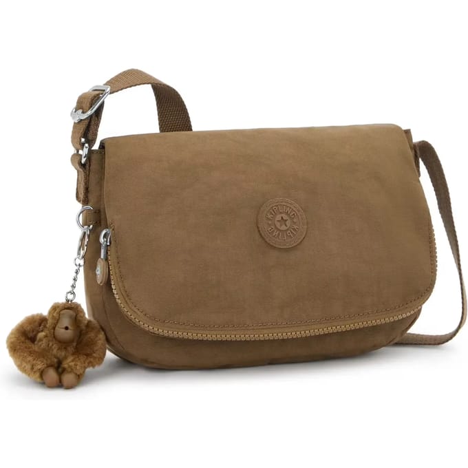 Kipling Basic Earthbeat Crossbody tas 26 cm - Dames - smooth khaki
