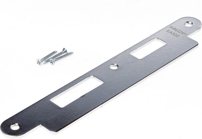 Assa Abloy Sluitplaat ea322 stomp lange lip tbv EL sloten