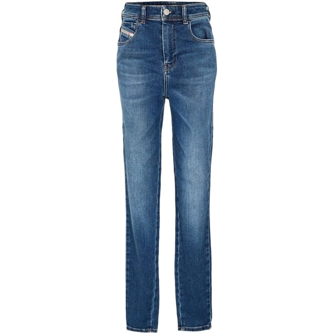 Diesel Dames/Dames High Rise Skinny Jeans (Blauwe Denim)