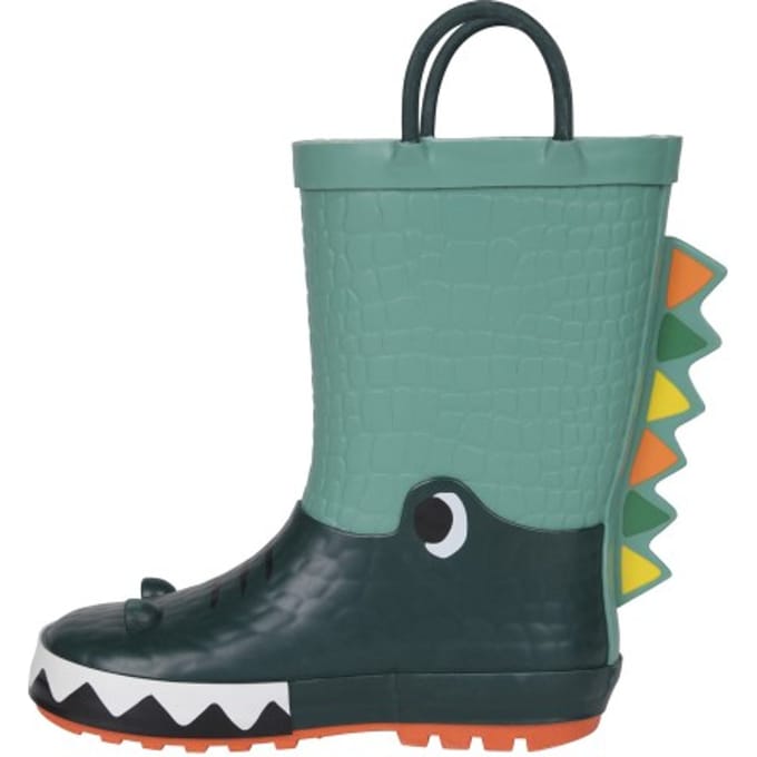 Mountain Warehouse Kinder/Kinder Krokodillen Wellington Laarzen (Groen)