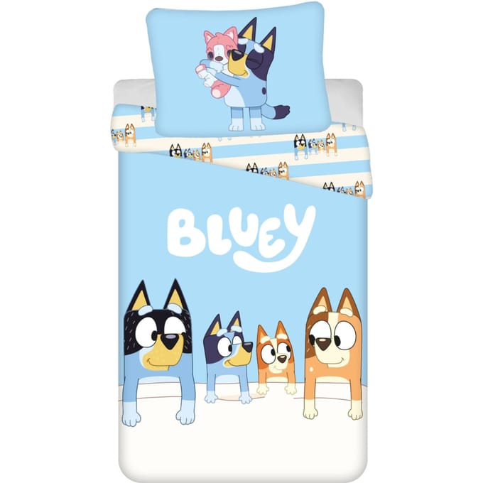 Bluey Dekbedovertrek Sleep 140 x 200 cm - katoen