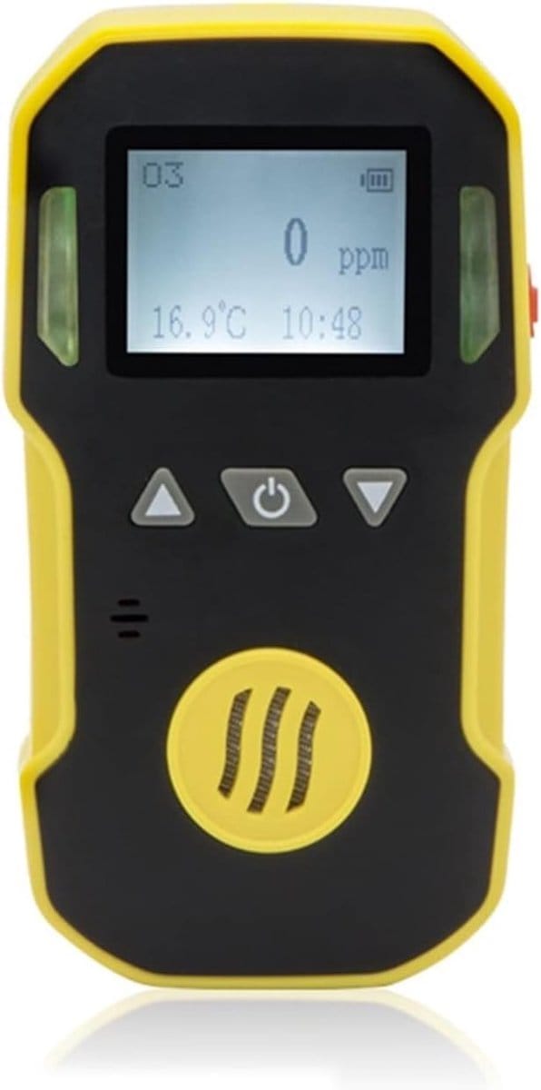 Ozon Gas Detector - O3 Meter - Luchtkwaliteit Meten - Industriële Sensor - 0-20ppm - Zwart