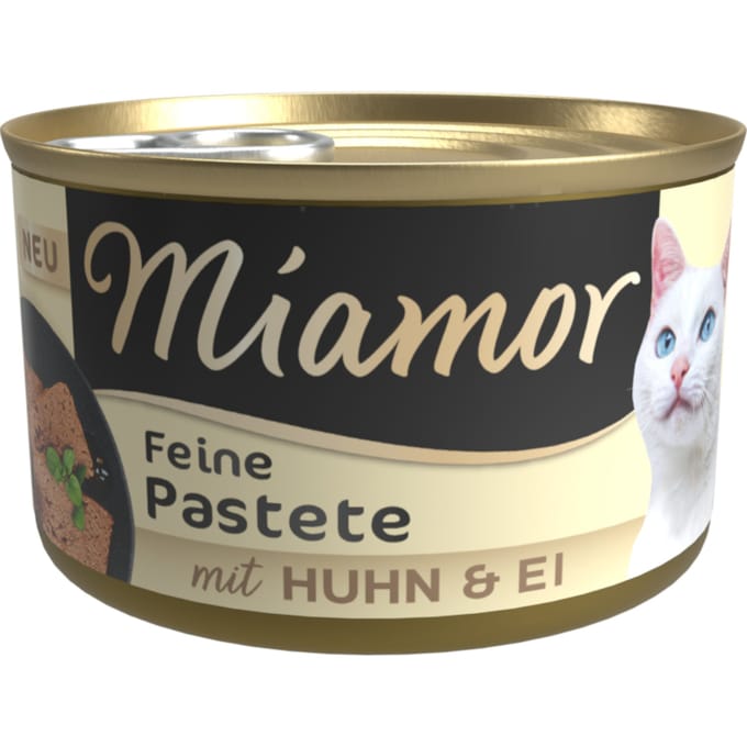 Miamor Pastei 12 x 85 g Kattenvoer - Ei & Kip
