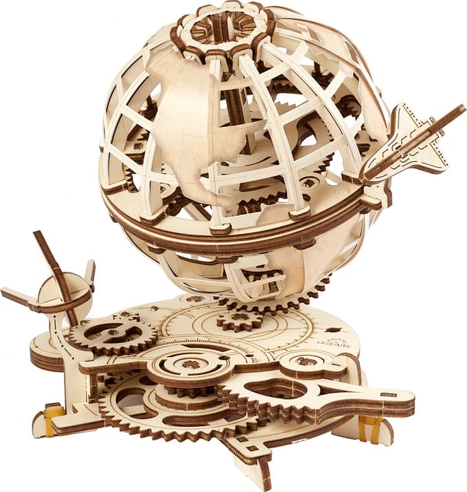UGEARS Houten 3D Model - Globus
