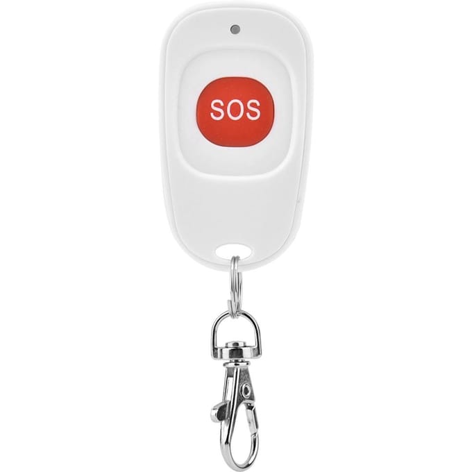 Nood Paniek Draadloos SOS Noodknop Alarm white