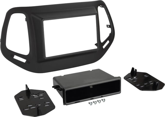2-DIN Paneel geschikt voor Jeep Compass 2017 - (METRA)