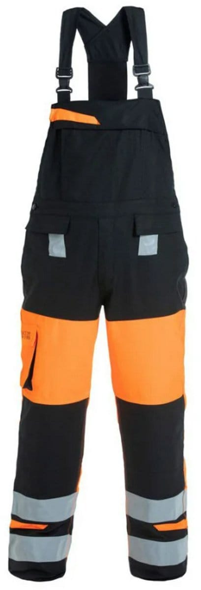Hydrowear multinorm am overal Malo 043614 - Fluor Oranje - Zwart - 62