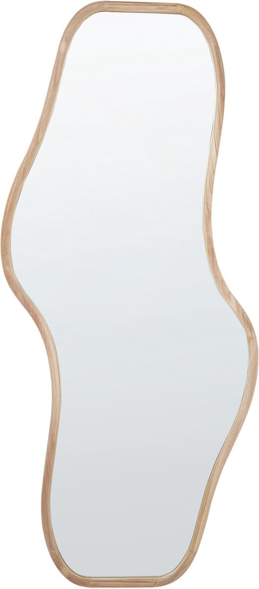 BIOLLET - Wandspiegel - Lichthout - 79 x 180 cm - Paulowna hout
