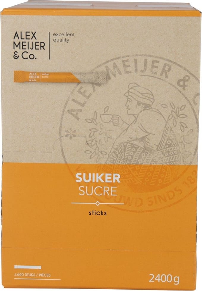 Alex Meijer Suikersticks 600 stuks x 4 gram