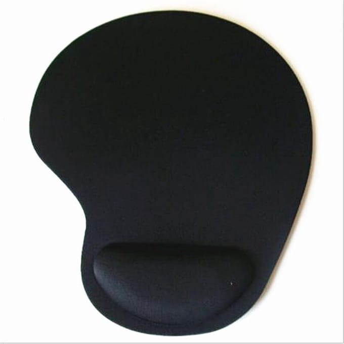 Muismat - Zwart - Ergonomisch - Polssteun - Gel - Able & Borret
