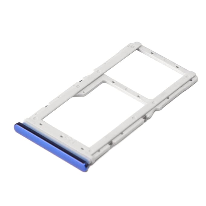 Simkaarthouder Set Plastic Borstel Uitwerppin Opslag Kaartsleuf Houder Smartphone Accessoires voor Redmi blauw