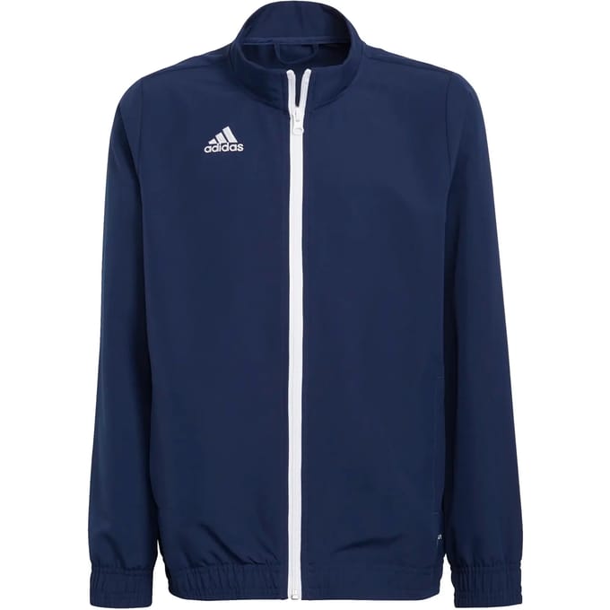 adidas - Entrada 22 Presentation Jacket Youth - Blauwe Presentation Jacket-140