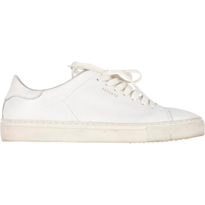 Axel Arigato Clean 90' Lage Sneakers in Wit Leer