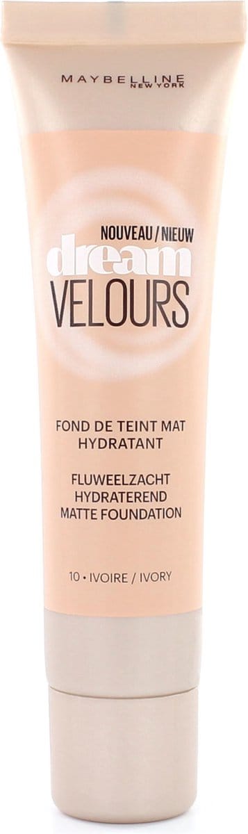 Maybelline Dream Velours Matte Foundation - 10 Ivory