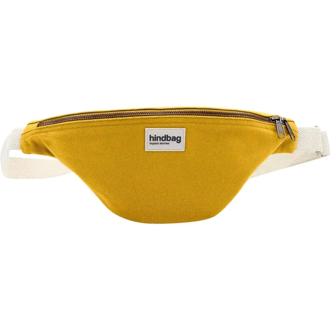 Hindbag heuptas Olivia saffraan - biologisch katoen