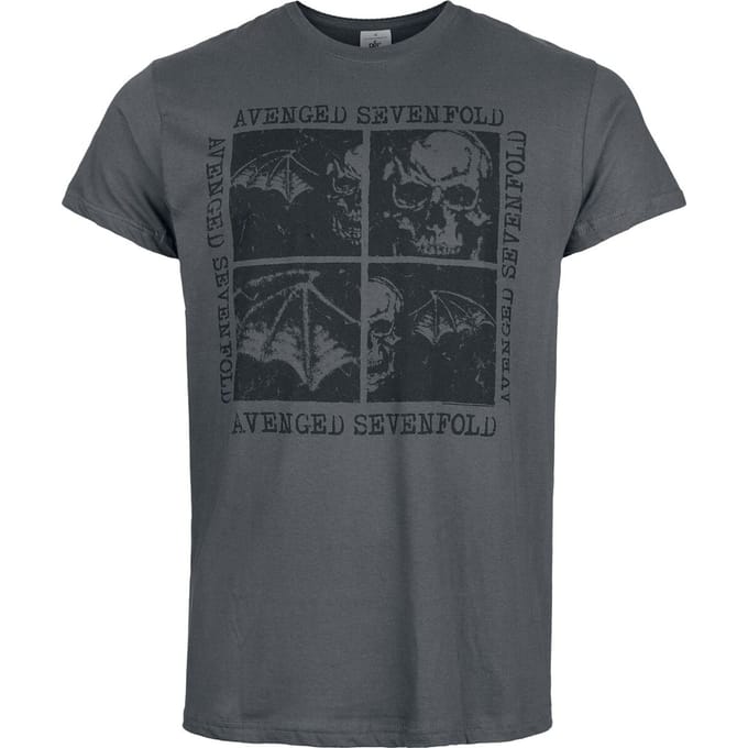 Avenged Sevenfold T-shirt - Collage - S tot 3XL - voor Mannen - grijs