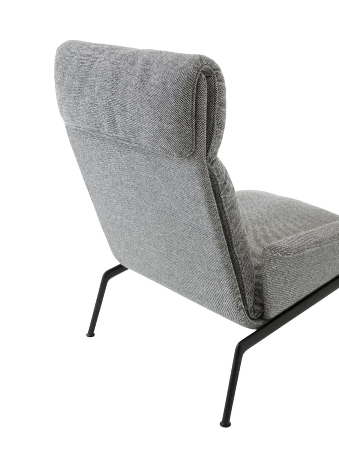&Tradition Muno loungestoel LN17 - Hallingdal 126 - zwart beige