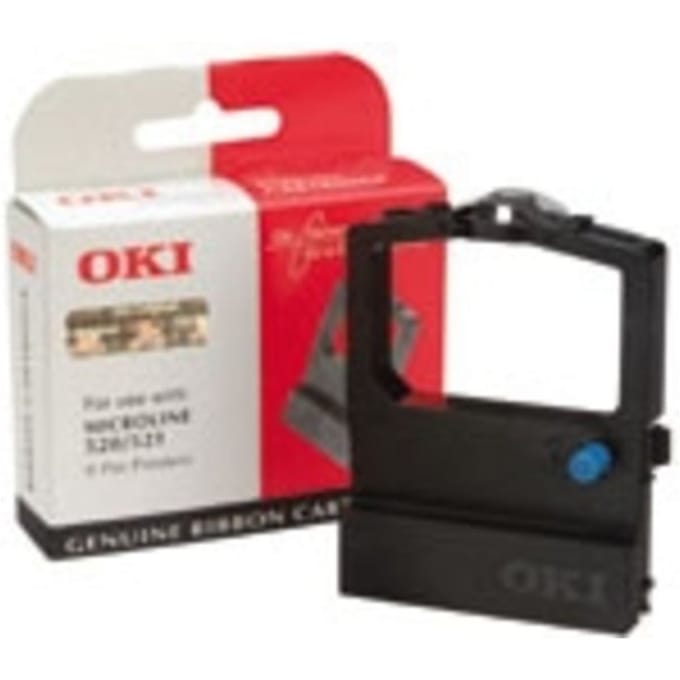 OKI 09002315 inktlint zwart (origineel)