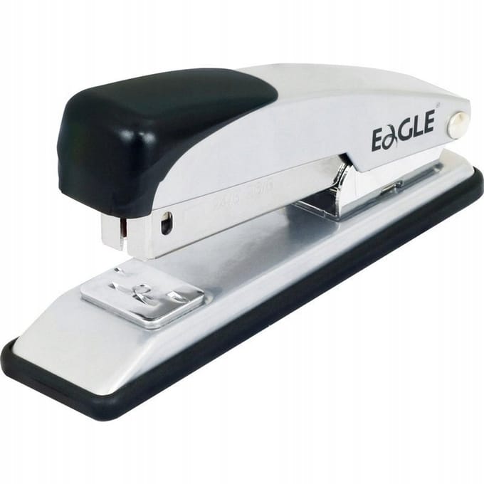 Eagle 205 zwart metalen nietmachine - maximaal 20 vellen